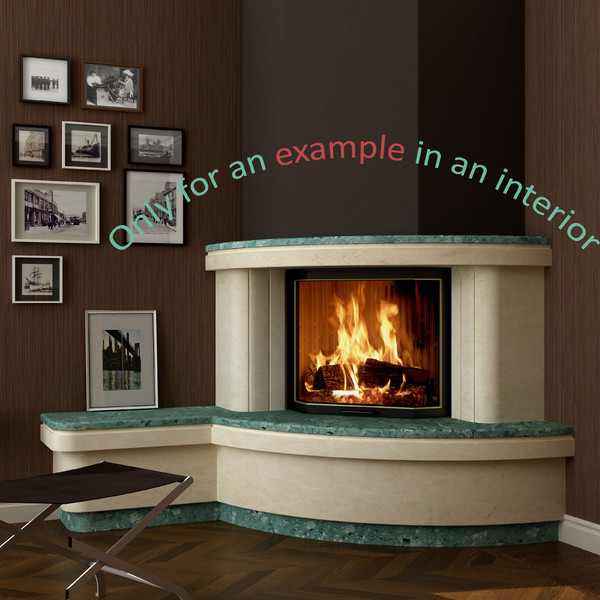fireplace 48 new 3d model - Fireplace 48 NEW YORK by evgen1986